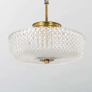 A ceiling light, possibly Orrefors, second half of 20th Century.