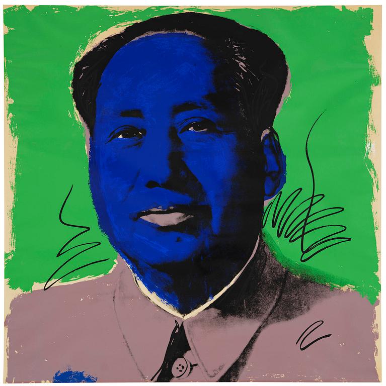 Andy Warhol, "Mao".