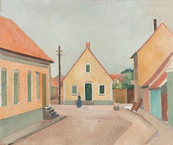 Ragnar Ekelund, Katunäkymä.