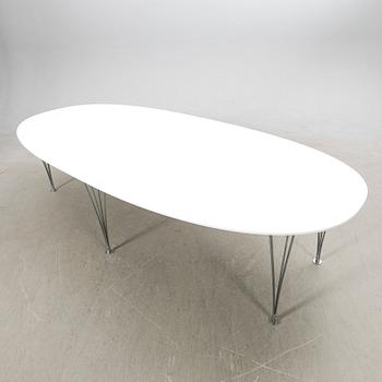 Bruno Mathsson, & Piet Hein, matbord, "Superellips", Bruno Mathsson International, Värnamo.