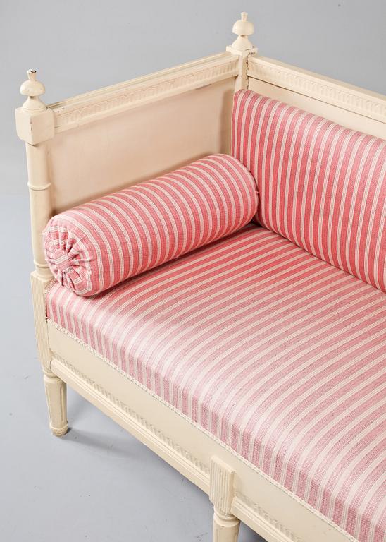 SOFFA, gustaviansk, 1800-talets första hälft.