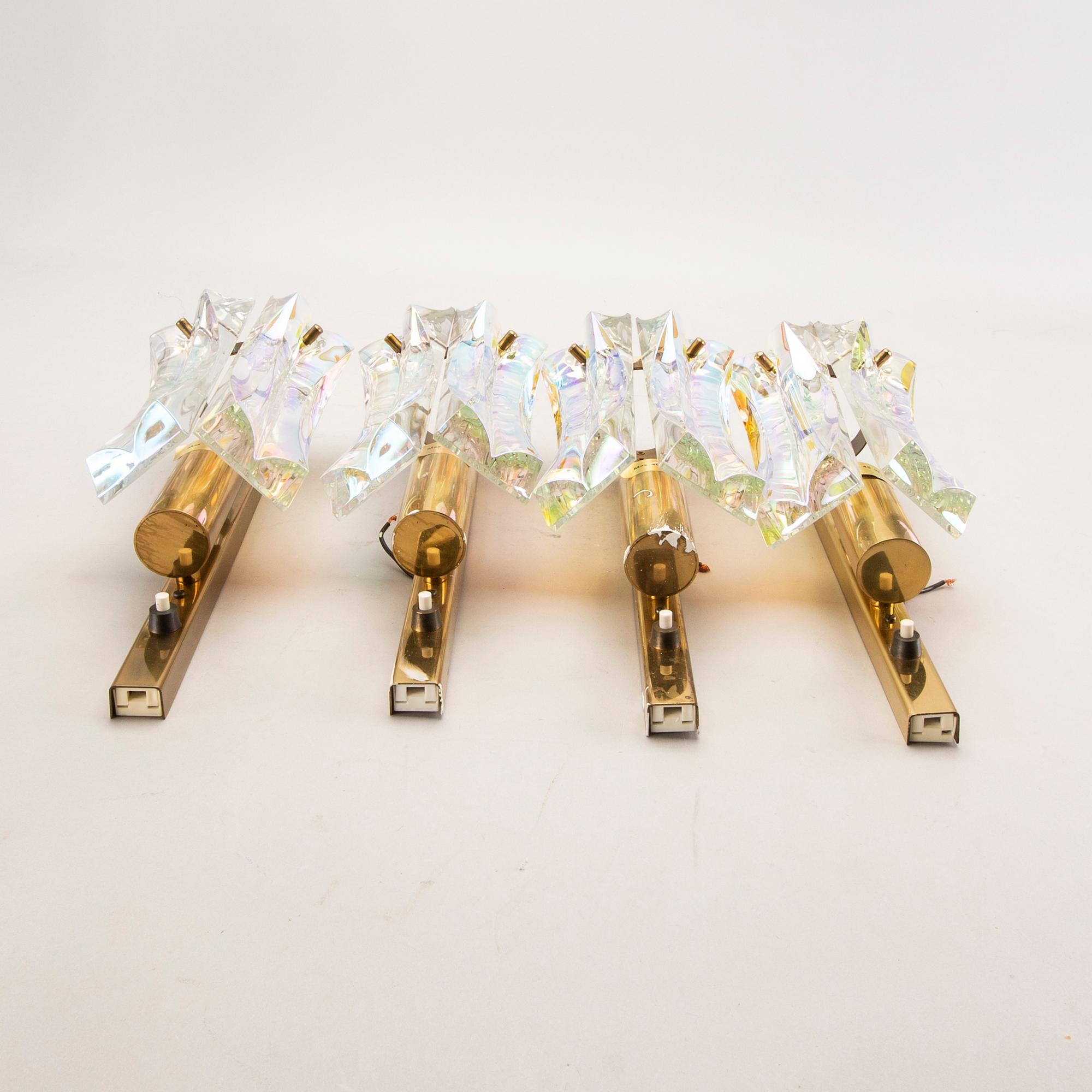 A pair of Avialight Rustik wall scones.