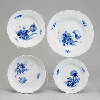A 28 piece porcelain dinner service from Royal Copenhagen, Denmark.