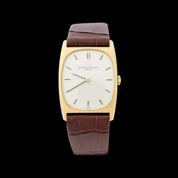 HERRARMBANDSUR, Vacheron & Constantin, 18K guld, omkring 1970.