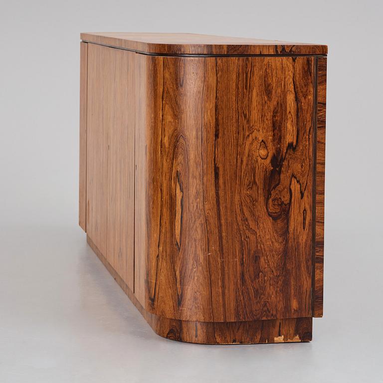 Greta Magnusson Grossman, a zebrano veneered sideboard, Firma Studio, Stockholm ca 1935.