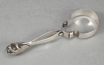 KAKTÅNG, silver, Anders Nilsson, Lund, 1926. Vikt 37 gram.