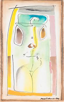 Max Salmi, Enslig torso.