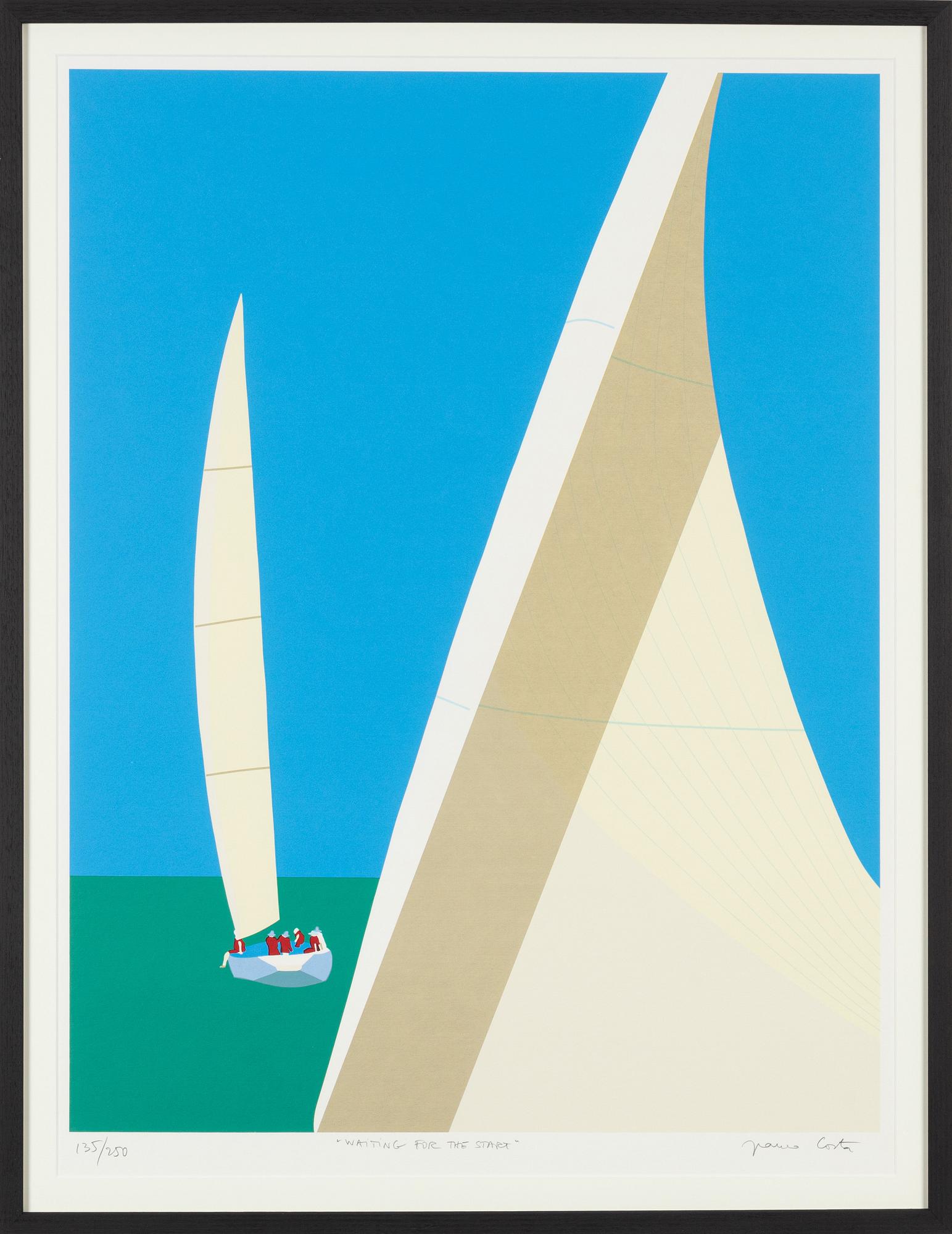 Franco Costa, silkscreen in colours, signed 135/250.