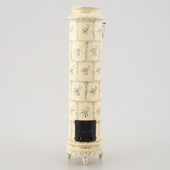 Dockskåpsmöbler, 8 delar samt accessoarer, Berit Bergström, Nolbyn, Värmländskt Hantverk, 1940-/50-tal.