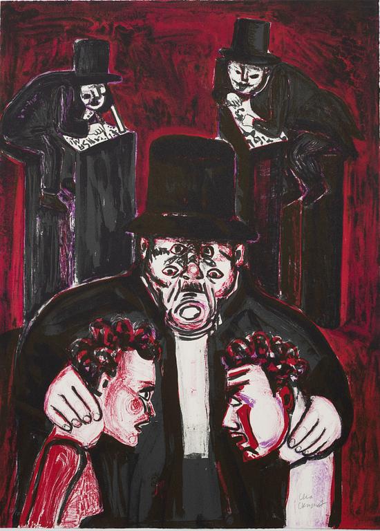 Lena Cronqvist, Untitled, from the portfolio: "August Strindberg, Ett Drömspel".