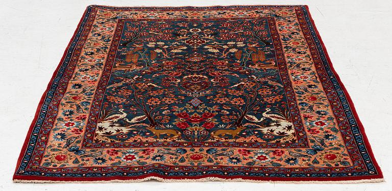 Matta, semiantik Isfahan/Nain, centrala Iran, ca 140 x 106 cm.