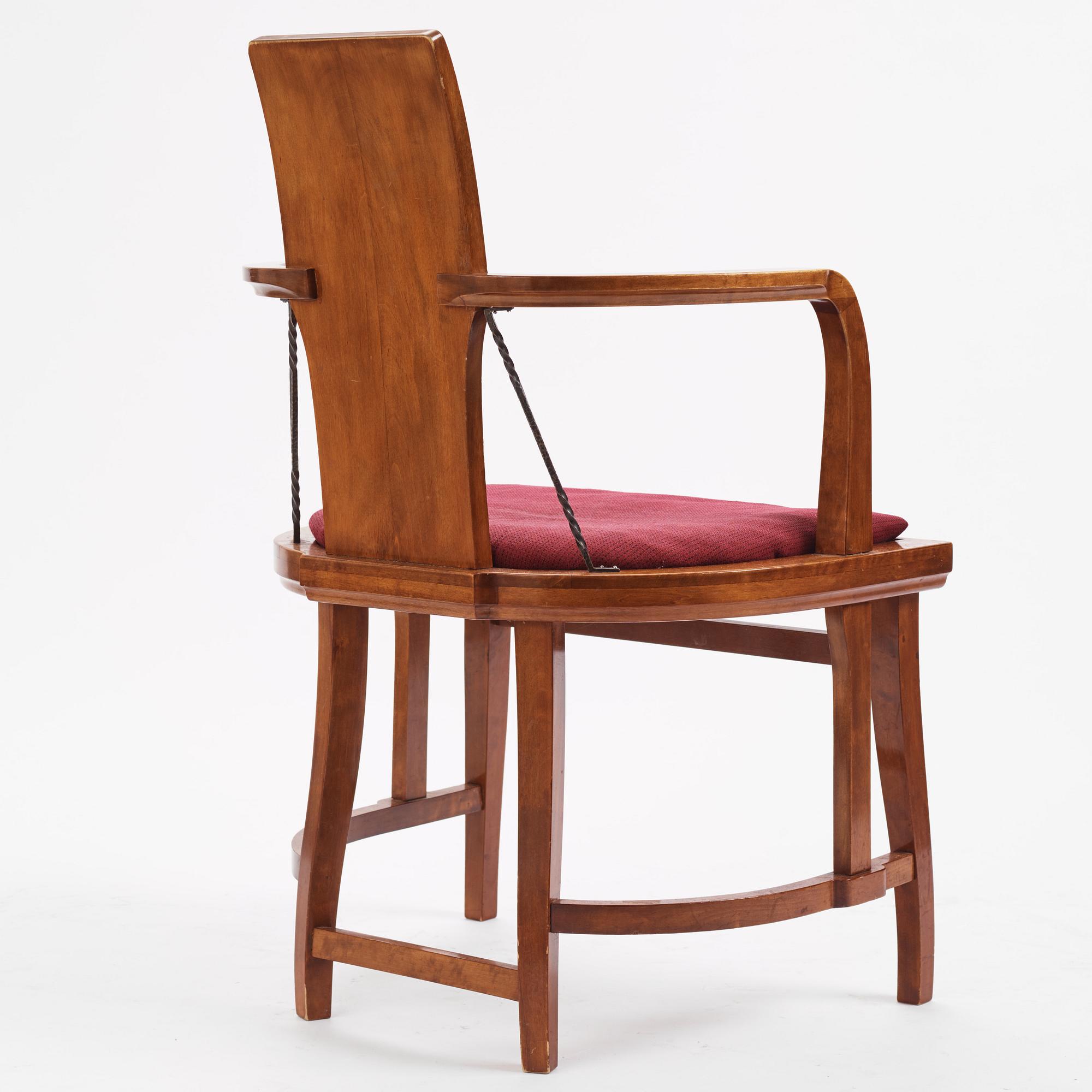 Carl Westman, attributed, armchair, Art Nouveau, 1920s..