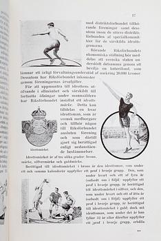 PROGRAM, 14 st, V olympiaden, olympiska spelen i Stockholm 1912.