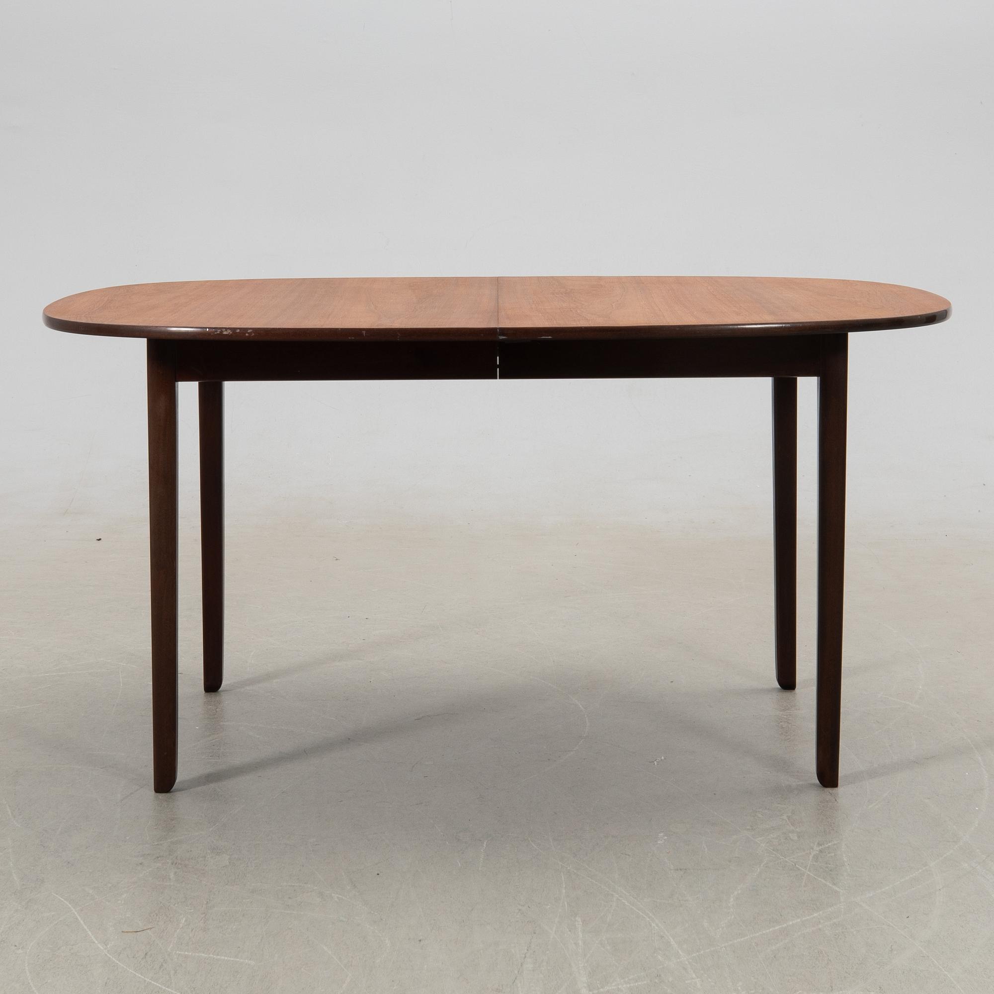 Ole Wanscher, ining table "Rungstedlund" for P Jeppesen Denmark 1960s.