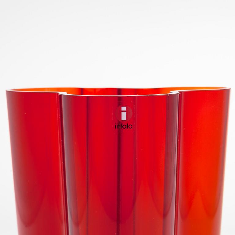 Alvar Aalto, vas, modell 201, signerad Iittala.