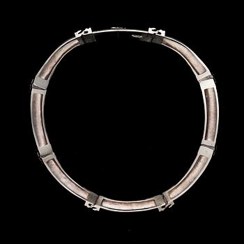 BJÖRN WECKSTRÖM, collier "Delos", silver. Lapponia 1987.