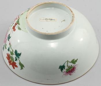 SKÅL, porslin, Kina, 1700-tal.