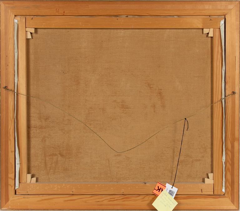 Waldemar Sjölander, canvas, signed.