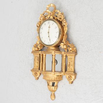Anders Rundelius, a Gustavian vwall clock, Stockholm, (active 1786-1809).