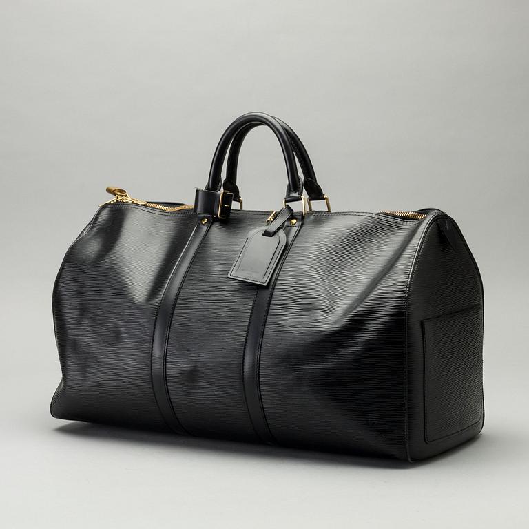 LOUIS VUITTON, "keepall 50 epi" weekendbag.