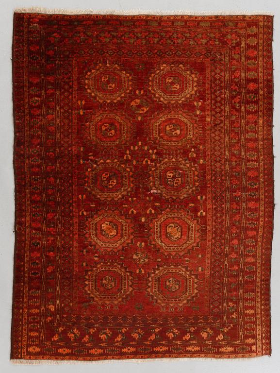 An Afghan rug, probably, semiantique, 168 x 127 cm.