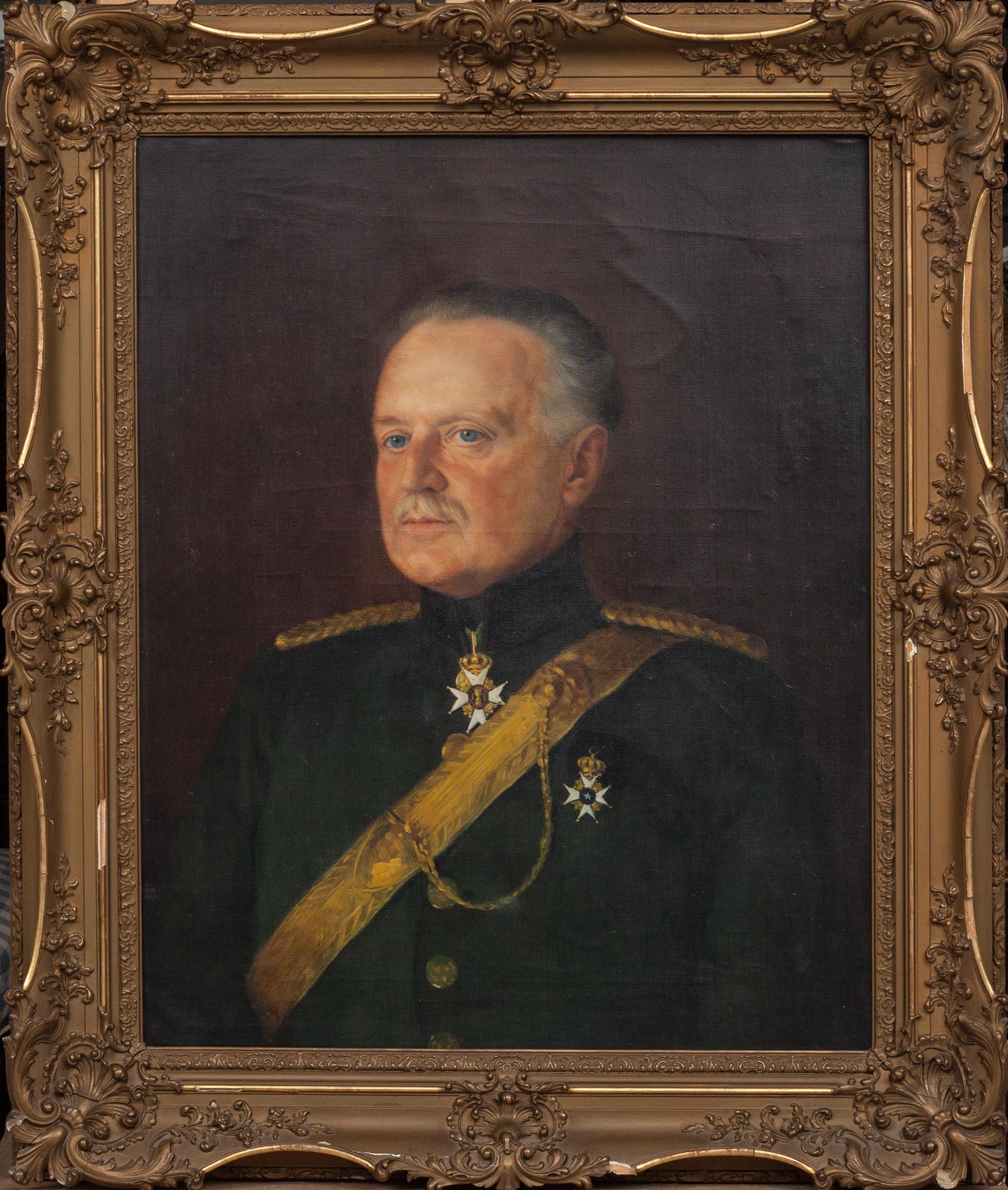 OKÄND KONSTNÄR, olja på duk, ej signerad, 1900-talets första hälft.