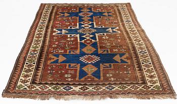 A carpet, Caucasian, old,  circa 295 x 170.