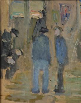 Ragnar Person, ”In the waiting room of the old railway station in Ljungby”.