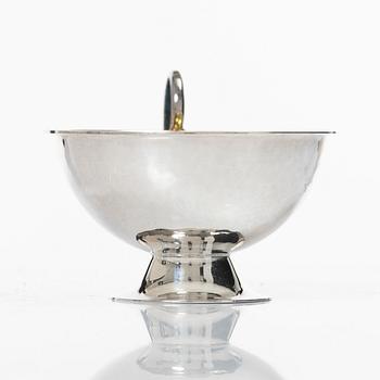 A set of six silver punsch mugs, Gundefeldt & Falk Silverware, 1961.