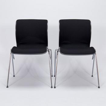 Alfred Homann, four 'Ensemble' chairs for Fritz Hansen 1995.