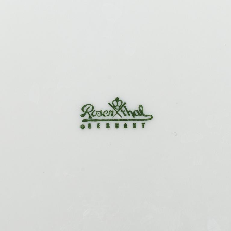 Tapio Wirkkala, kahvi- ja teeastiasto, 45 osaa, "Variation", posliini, Rosenthal, Saksa 1985.