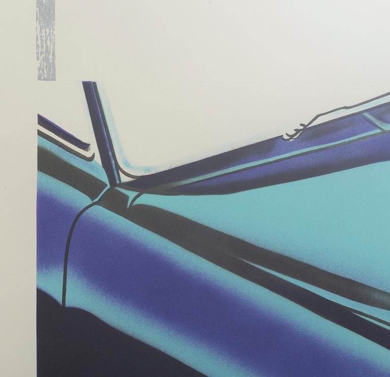 JAMES ROSENQUIST, a signed, dated and numbered colour lithograph with relief.