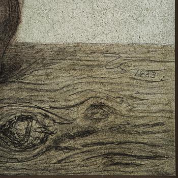 Fransisco Züniga, "Women with bowl" from: "Hommage aux Prix Nobel" (The Nobel Prize portfolio).