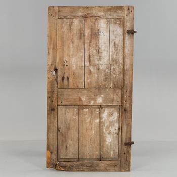 a pine door from around 1800.