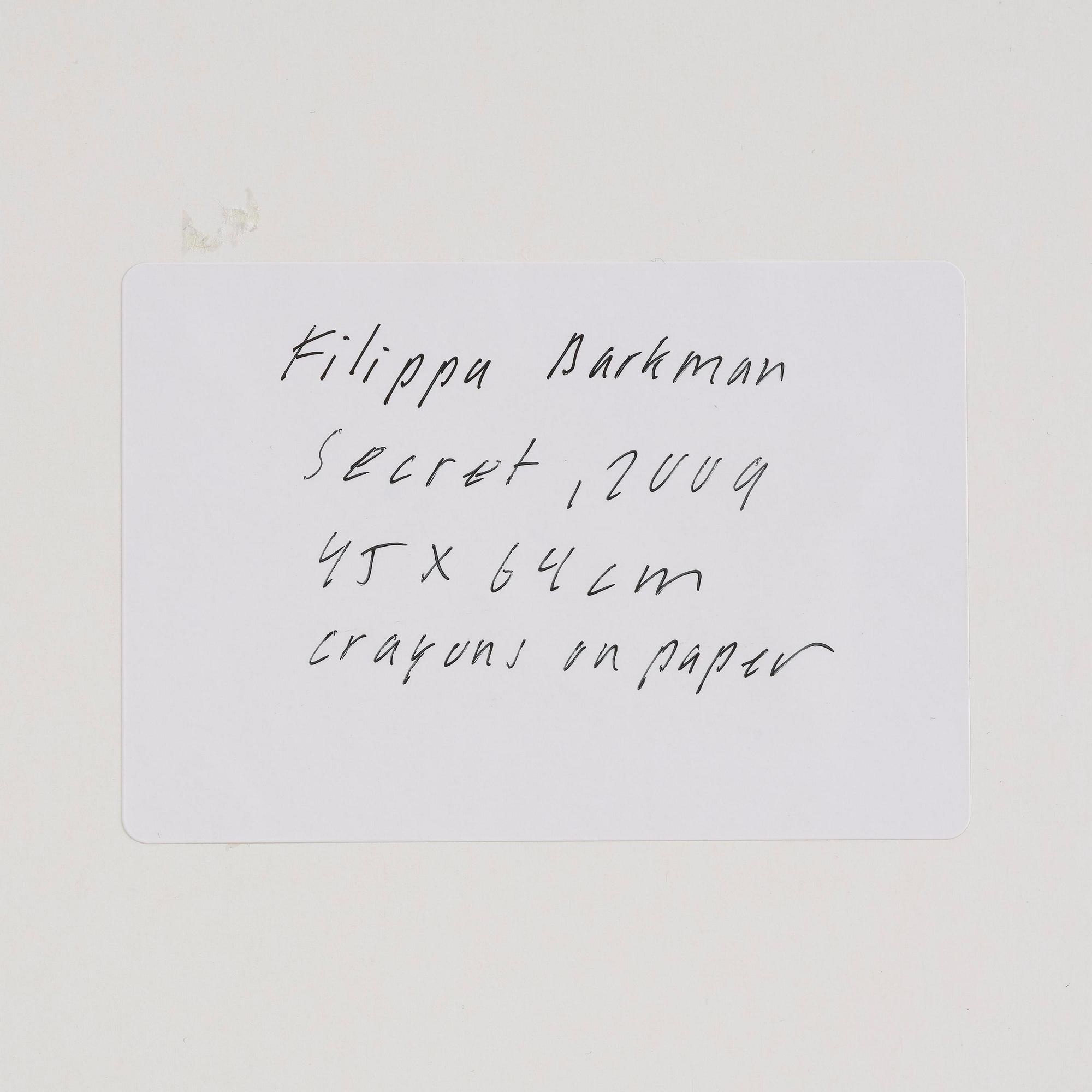 Filippa Barkman, "Secret".