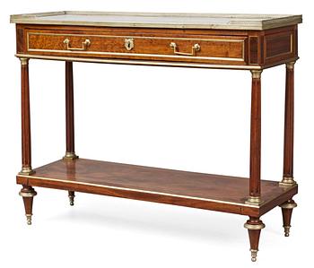 827. A Louis XVI Console dessert.