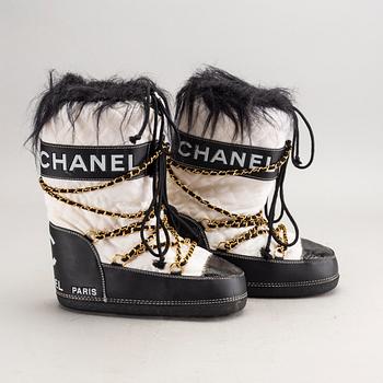 Chanel Moon Boots.