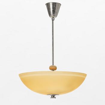 A ceiling light, 1930's/40's.