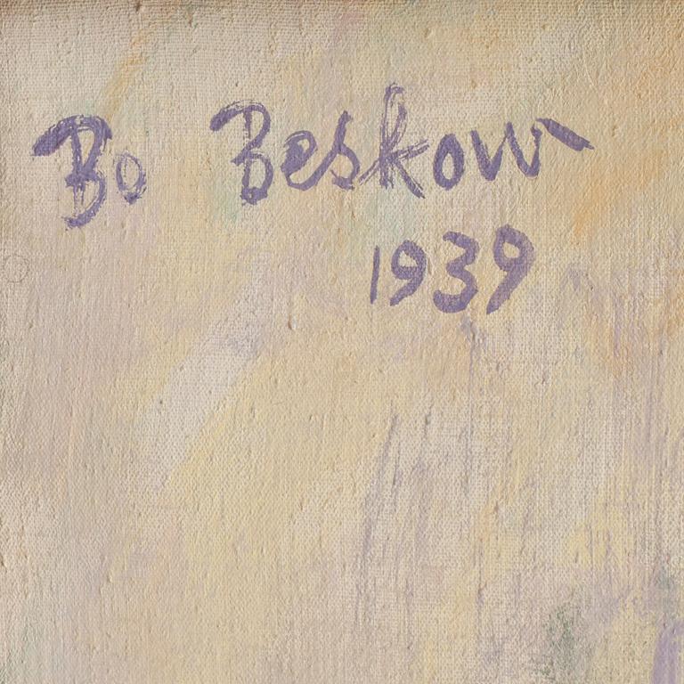 BO BESKOW, olja på duk, sign o dat 1939.