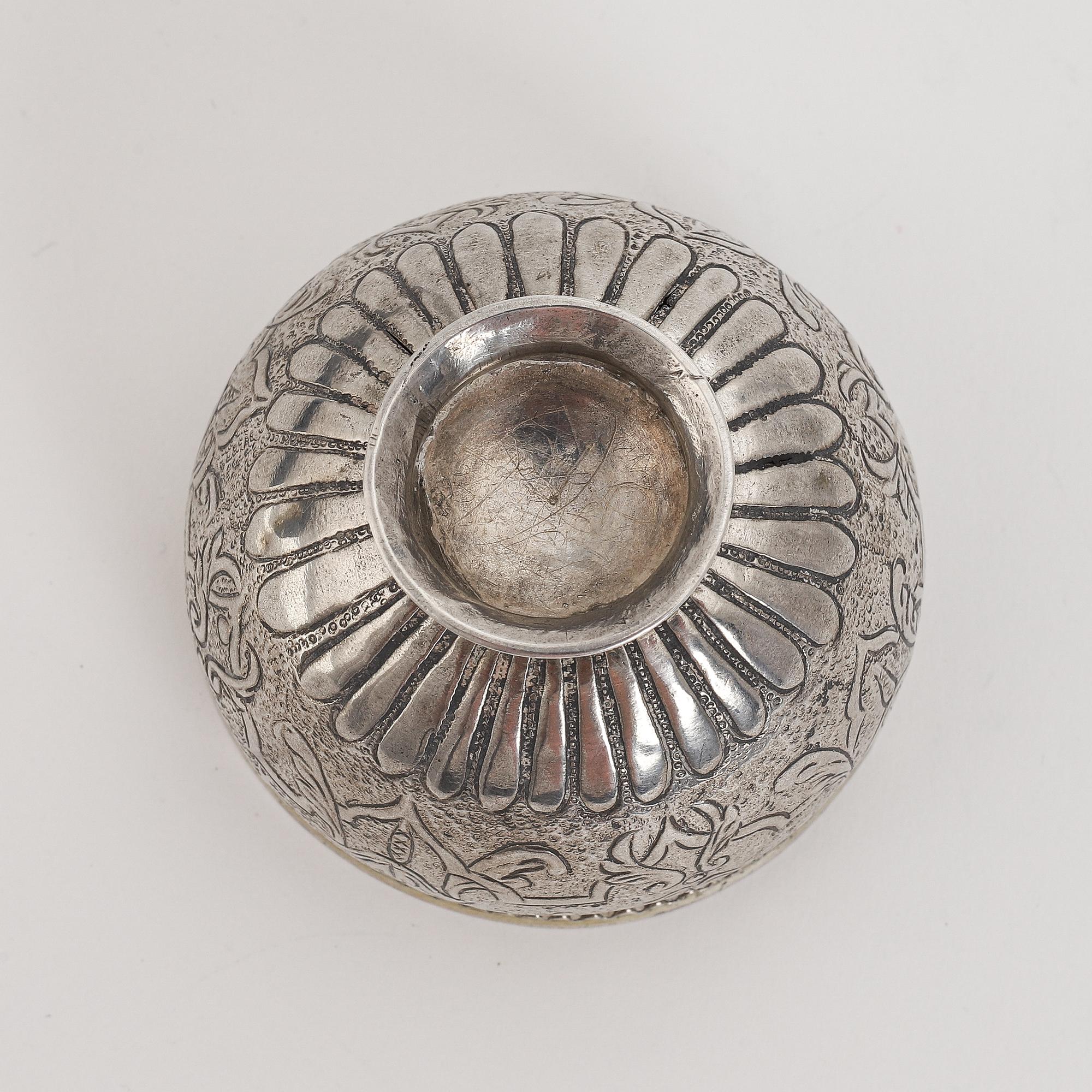 Tumlare, silver, 1700-tal. Troligen Norge.