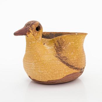 Teemu Luoto, A ceramic sculpture, signed and dated -75.