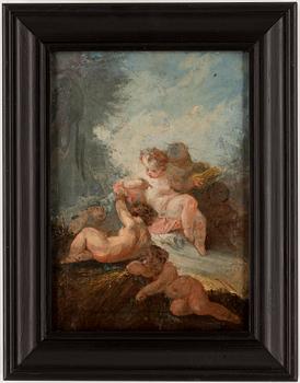 OKÄND KONSTNÄR, olja på duk, 1700-tal.