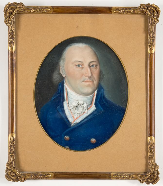 Unknown artist, pastel, 19th century.