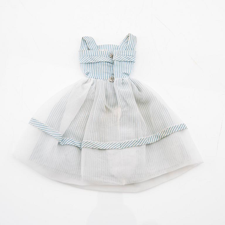 Barbie och Ken, dockor 2 st. samt kläder, vintage, "Nr. 5 Ponytail", Mattel 1961, "Ken" Mattel 1961.