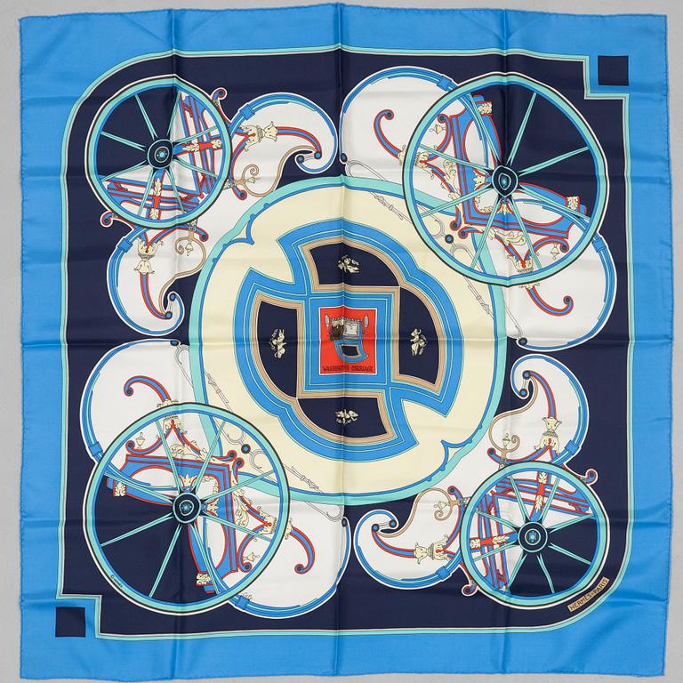 Hermès, scarf, "Washington's Carriage".