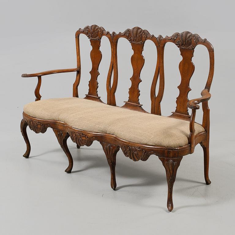 SOFFA. Nordeuropa, rokoko, 1700-talets andra hälft.