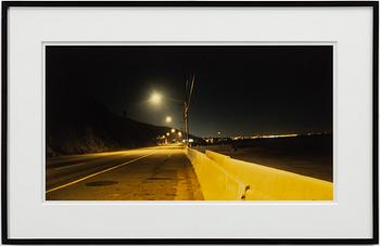 Dwayne Moser, "Untitled Backdrop (Site of Mel Gibson’s DUI arrest, 7/28/06)", 2007.