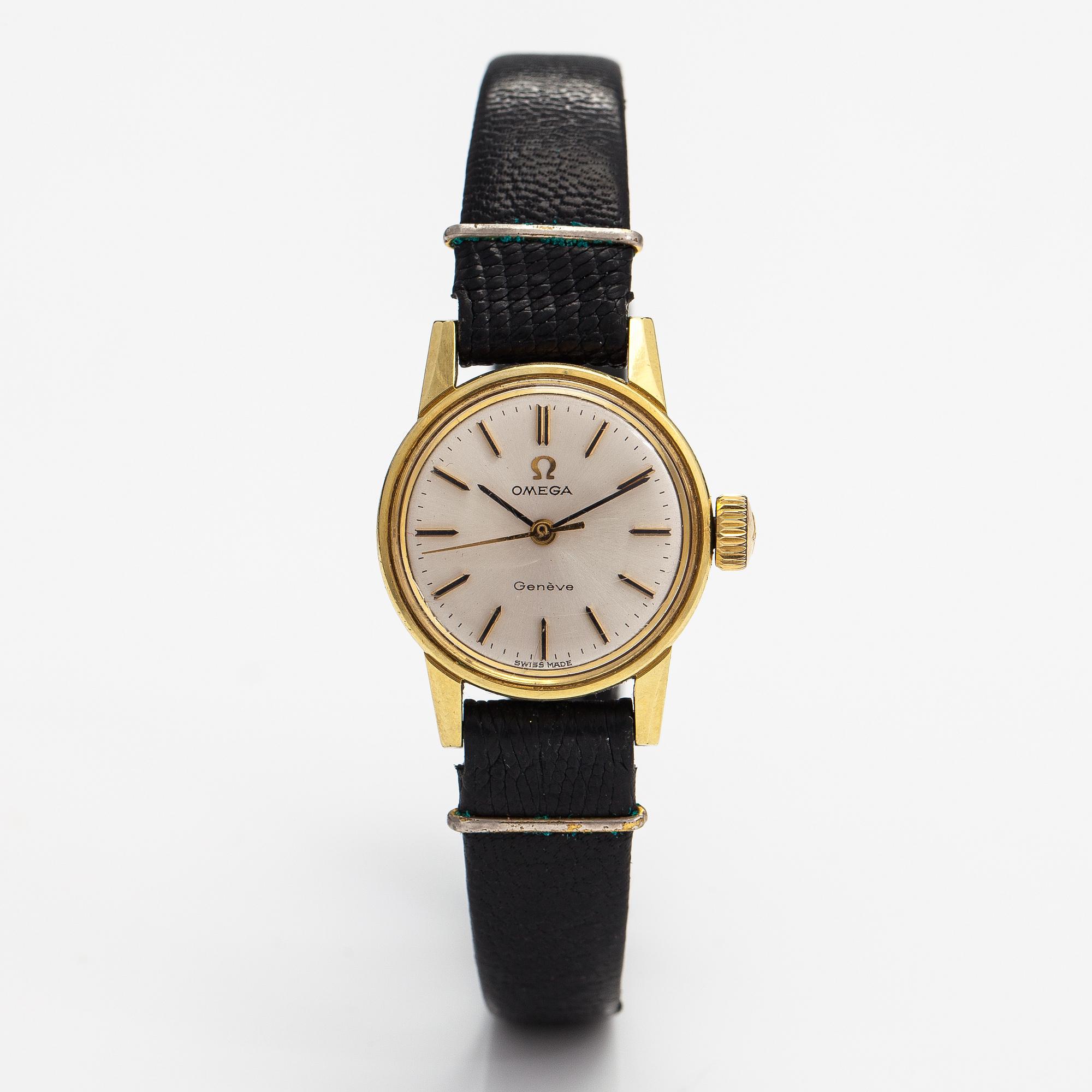 Omega, wristwatch, 22 mm.