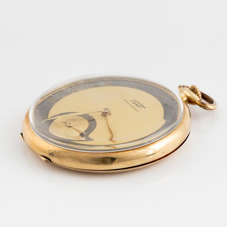 Tissot, pocket watch, 46 mm.