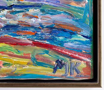 Mauritz Karström, oil on canvas, signed. dated 2000 verso.